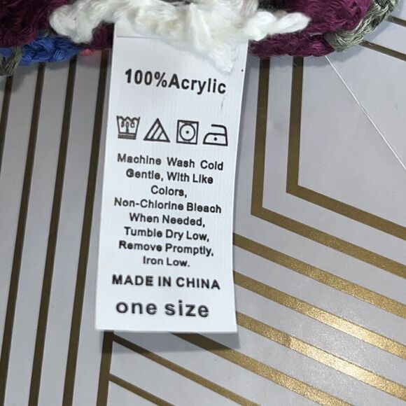 Women’s Swim Cover Up One Size Red Crochet Tassel Beach Mid Length Sexy - Picture 8 of 9